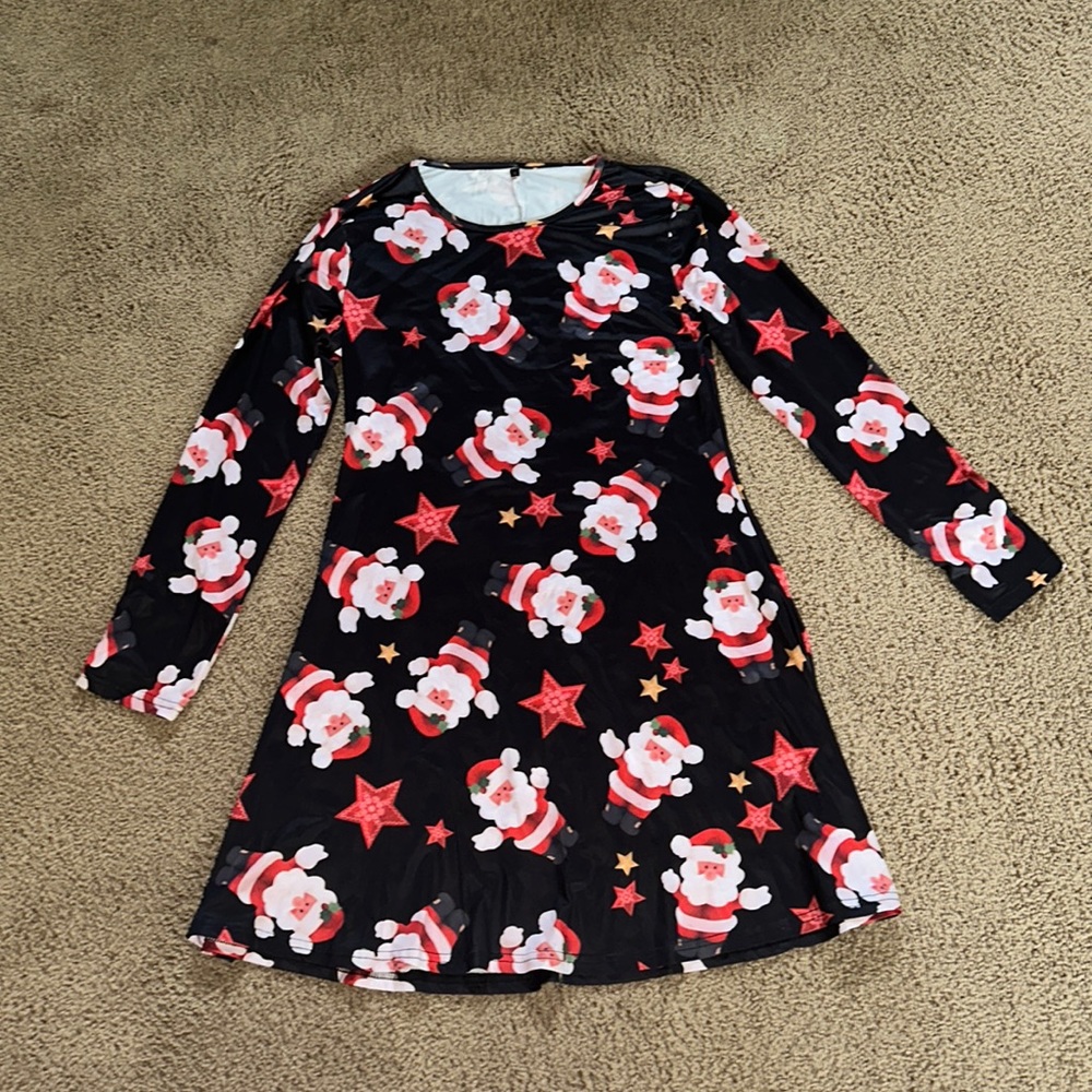 Holiday themed Santa dress